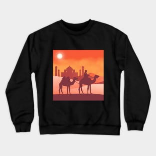 Arabian Sahara Desert Trip Crewneck Sweatshirt